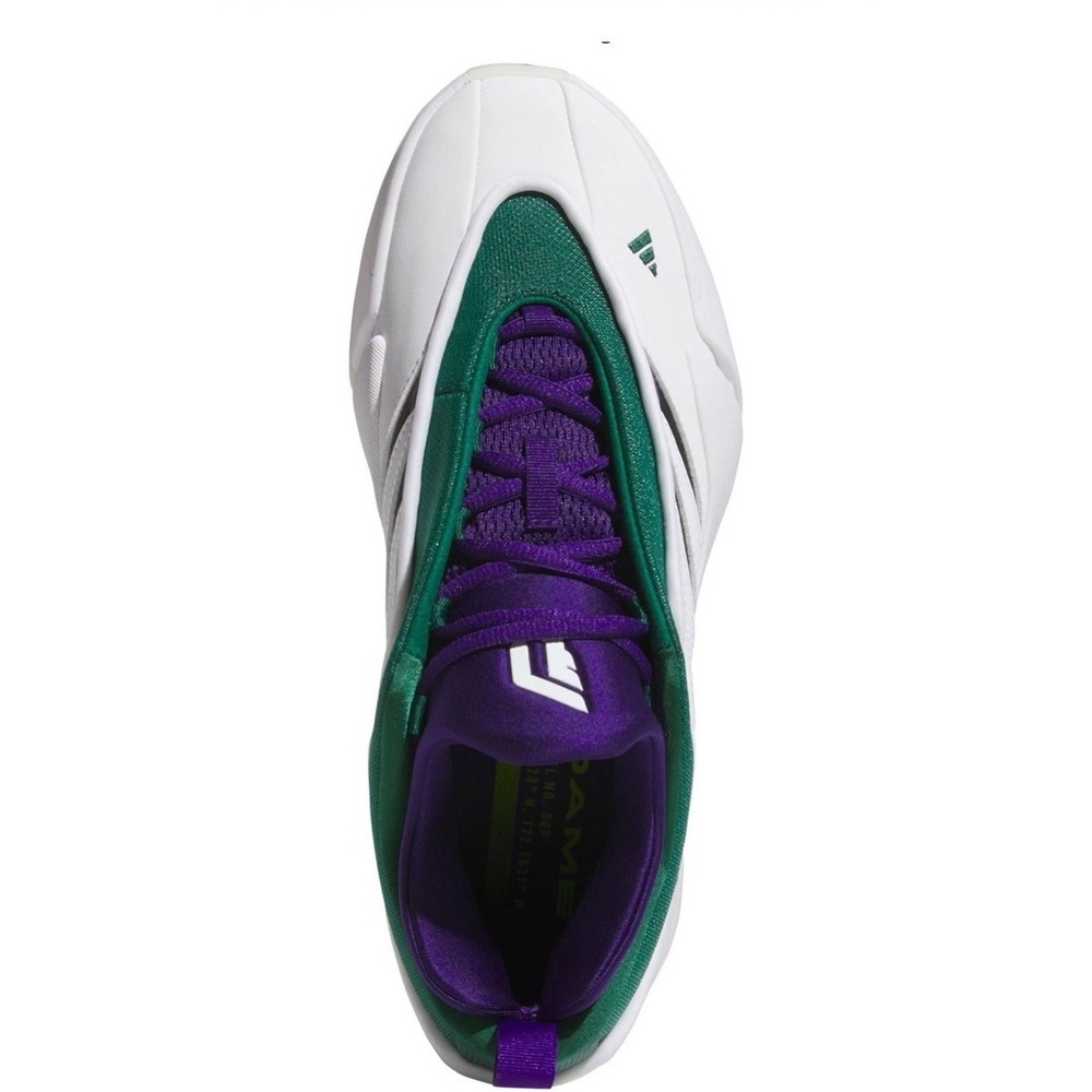 Adidas Dame 9 Low White Men's Size US 12 Sneakers Basketball NEW Shoes - Picture 5 of 9